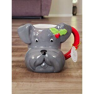 3D Scotty Christmas Mugs | Festive Holiday Pet Mugs | Unique Gifts for Dog Lover